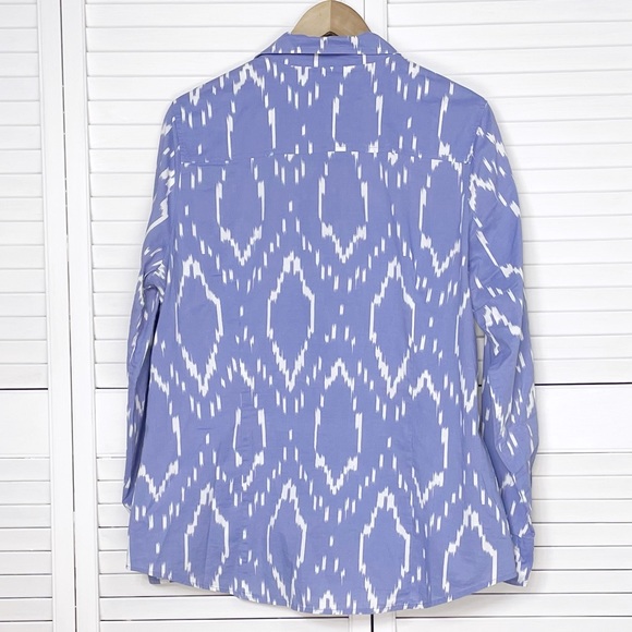 Hayes ikat print button down shirt - Picture 3 of 7